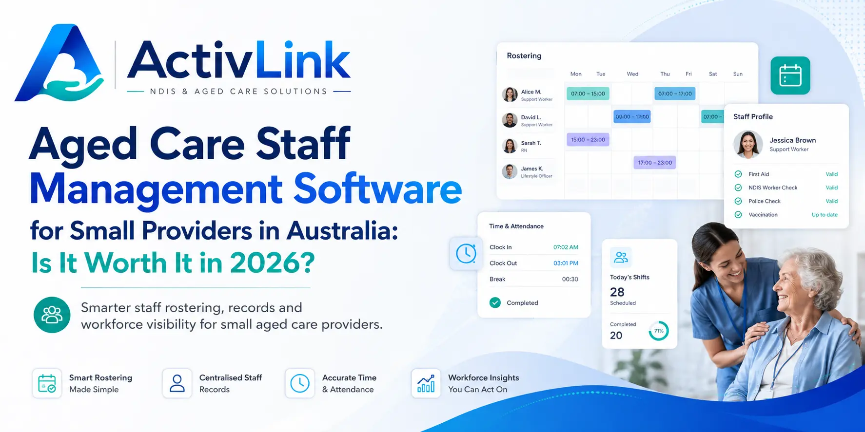 Aged Care Staff Management Software - Activlink